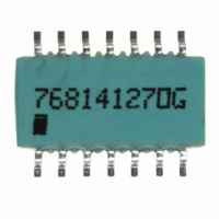 768141270G RES-NET BUSSED 27 OHM 14-PIN