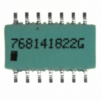 768141822G RES-NET BUSSED 8.2K OHM 14-PIN