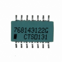 768143122G RES-NET ISO 1.2K OHM 14-PIN SMD
