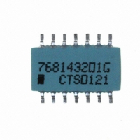 768143201G RES-NET ISO 200 OHM 14-PIN SMD