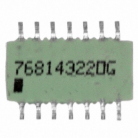 768143220G RES-NET ISO 22 OHM 14-PIN SMD