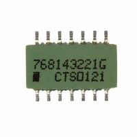 768143221G RES-NET ISO 220 OHM 14-PIN SMD