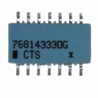 768143330G RES-NET ISO 33 OHM 14-PIN SMD