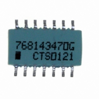 768143470G RES-NET ISO 47 OHM 14-PIN SMD