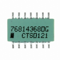 768143680G RES-NET ISO 68 OHM 14-PIN SMD