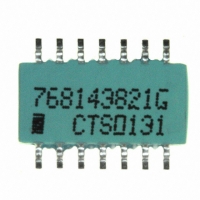 768143821G RES-NET ISO 820 OHM 14-PIN SMD