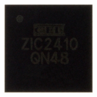 ZIC2410QN48 IC RF TXRX ZIGBEE 2.4GHZ 48QFN