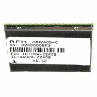 ZMN2405-C 2.4 GHZ ZIGBEE MODULE