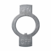 AT201 ON-OFF PLATE FOR 12MM BUSHING
