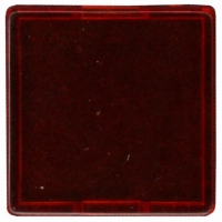 5.49275.0361301 LENS TRANSPARENT SQUARE RED