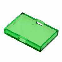 5.49275.0321503 LENS TRANSPARENT RECT FLUSH GRN