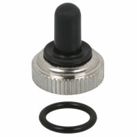 U1331 BOOTSEAL 1/4 BLACK KNURLED