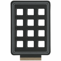 88-101 CLEAR OVERLAY FOR 12 KEY KEYPAD