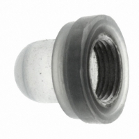 C1221/23 BOOT PUSHBUTTON 3/8-32NEF CLEAR