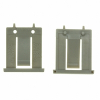 A7D-2M END CAP GREY FRNT MNT 2PC