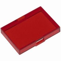 5.49275.0321303 LENS TRANSPARENT RECT FLUSH RED