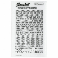 87-DT-2096-187 LEGEND SHEET LARGE DRY TRANSFER
