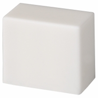 TADWHT SWITCH CAP RECTANGLE WHITE