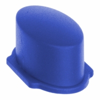 1WD00 CAP OVAL SWITCH BLUE