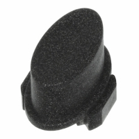 1WP57 CAP OVAL SWITCH METAL DARK GREY