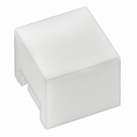 AT3024B SWITCH SQUARE CAP/WHITE 12MM