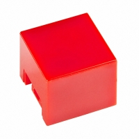 AT3024C SWITCH SQUARE CAP/RED 12MM