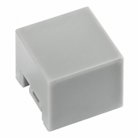 AT3024H SWITCH SQUARE CAP/GRAY 12MM