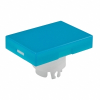 AT3003GB SWITCH CAP RECT SOLID BLUE WHT