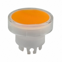 AT3005JD SW CAP ROUND FOR LED CLEAR AMBER