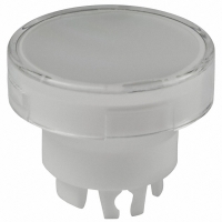 AT3015JB SW CAP ROUND FOR LED CLEAR WHITE