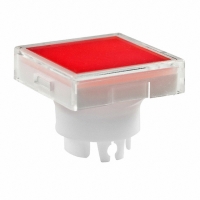 AT3004JC CAP SQUARE CLR/RD FOR LED YB SER