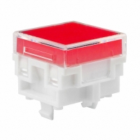 AT4162JC CAP SQ CLR/RED FOR LB LED SERIES