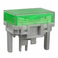 AT4028JF SW CAP RECTANGULAR CLEAR GREEN