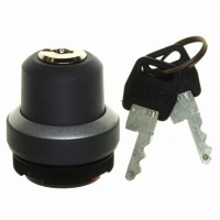 1.30255.0020000 KEYLOCK SWITCH RND MOM 1X40