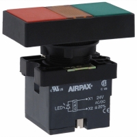 ASP2ATL5RLF3F4110AC SWITCH UNIT PB 22MM RED/GRN IL