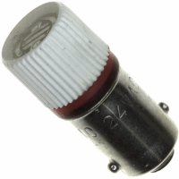 AMCB9424 BULB LED 24VDC .5W RED