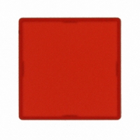 5.49077.0111306 LENS PUSH BUTTON RED SQUARE