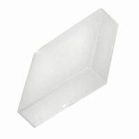 5.49077.0121002 LENS PUSH BUTTON CLEAR SQUARE