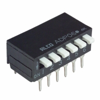 ADP0604 SWITCH DIP PIANO 6POS
