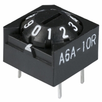 A6A-10R ROTARY DIP SWITCH BCD TYPE0-9