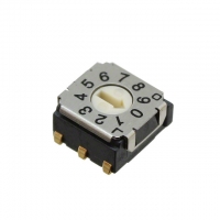 SH-7010TA SWITCH ROTARY BCD 10POS SMD