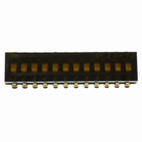 SDA12H0SB SWITCH DIP TAPE SEALED 12POS SMD