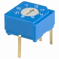 S-8010 SWITCH ROTARY DIP 8-POS TOP