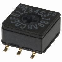 CD16CM0SB SWITCH ROTARY DIP HEX 16POS SMD