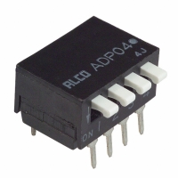 ADP0404 SWITCH DIP PIANO 4POS