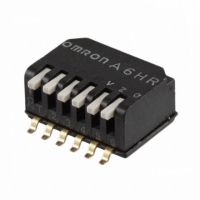 A6HR-6104 SWITCH DIP 6POS PIANO SMD