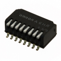 A6HR-8104 SWITCH DIP 8POS PIANO SMD