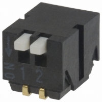 CHP-021TA SWITCH DIP PIANO STYLE 2-POS SMD