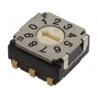 SH-7030TA SWITCH ROTARY BCD COMP 10POS SMD