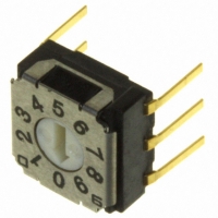 SH-7010MC SWITCH ROTARY BCD 10POS DIP